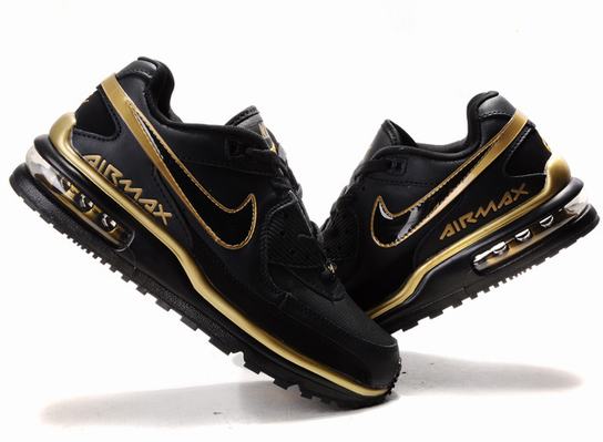 New Men'S Nike Air Max Ltd Black/Gold
